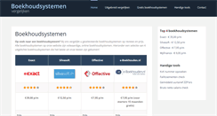 Desktop Screenshot of boekhoudsystemen.com