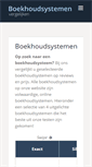 Mobile Screenshot of boekhoudsystemen.com